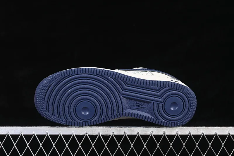 All categories Nk Air Force 1 Air Force series Nk Air Force 1 Low Air Force low top Nike Air Force 1'07 Low LV co-branded dark blue classic presbyopia Air Force 1 low top casual sneakers HH7518-078